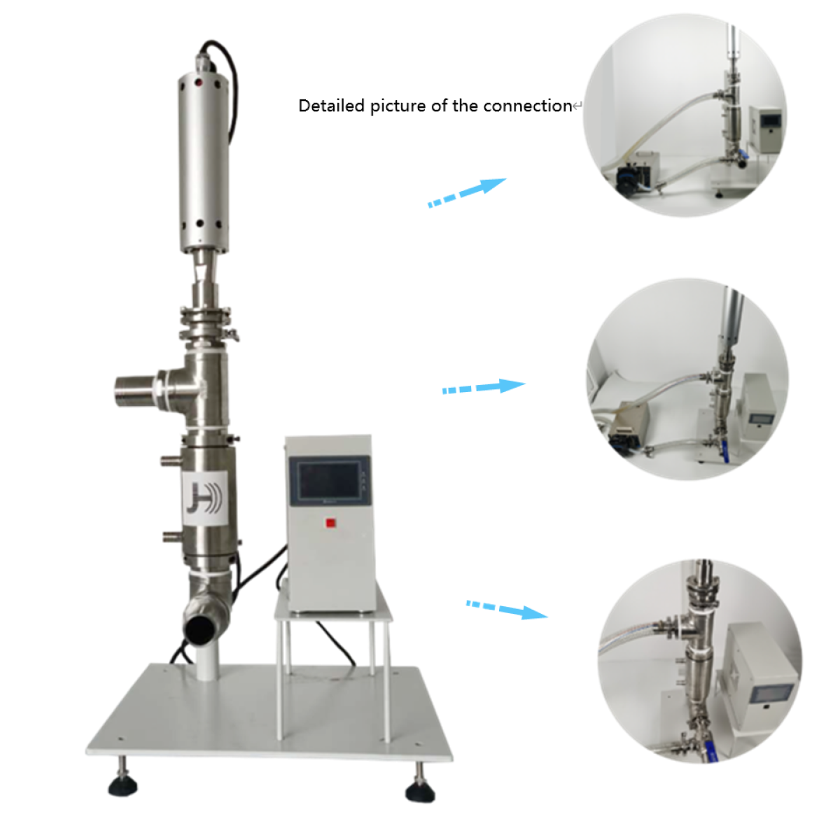 Pipeline ultrasonic dispersion equipment