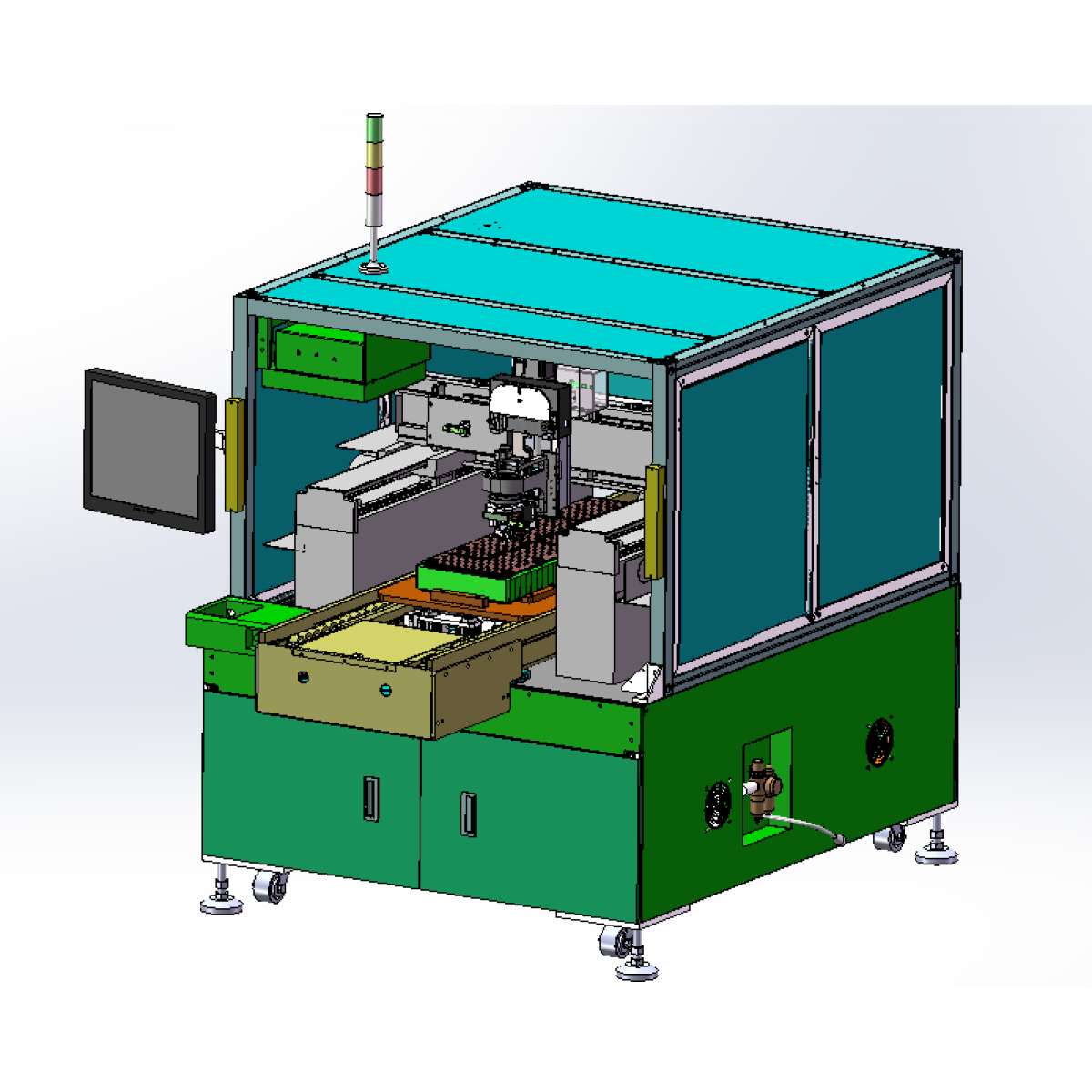 MDAWB-4NL600 Automatic battery pack wire bonder 